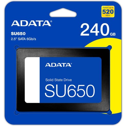 AData SU650 240GB SATA SSD meghajtó