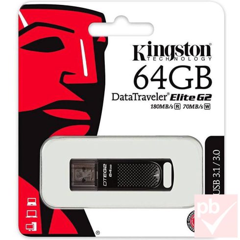 Kingston DataTraveler Elite G2 64GB pendrive (Type-A, USB 3.1)
