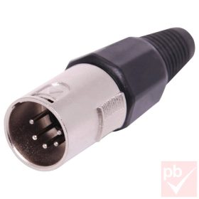 XLR 5p. apa lengő csatlakozó