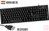 Genius KB101 Smart USB billentyűzet (fekete, HUN)