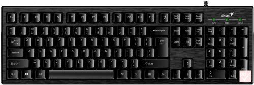 Genius KB101 Smart USB billentyűzet (fekete, HUN)