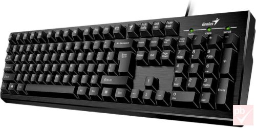 Genius KB101 Smart USB billentyűzet (fekete, HUN)