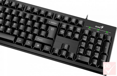 Genius KB101 Smart USB billentyűzet (fekete, HUN)