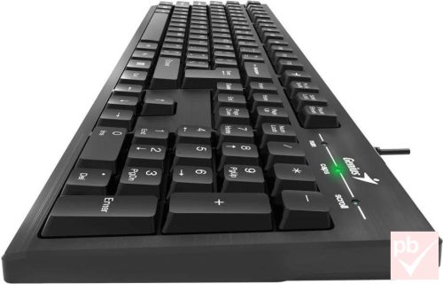Genius KB101 Smart USB billentyűzet (fekete, HUN)