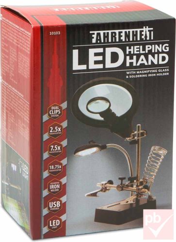 Fahrenheit LED lámpás "harmadik kéz"