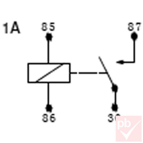 Shori Electric 12V DC 40A gépjármű relé
