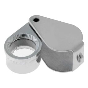   NewBrand kisméretű összecsukható kézi nagyító (15mm, 6x nagyítás)