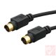 SVHS összekötő kábel, dugó / dugó  2.0m