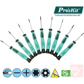   Pro's Kit SD-0839 9 részes műszerész csavarhúzó készlet