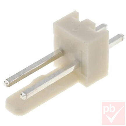 NS25 2p. apa csatlakozó THT 180°