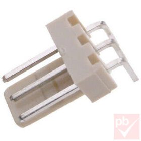 NS25 3p. apa csatlakozó THT 90°