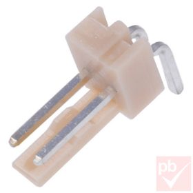 NS25 2p. apa csatlakozó THT 90°