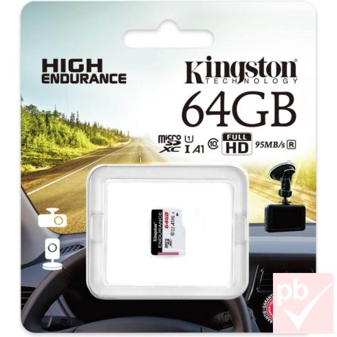 Kingston High Endurance 64GB micro SD memóriakártya