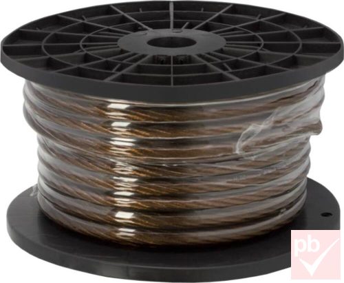 Autó Hi-Fi tápkábel 21mm² fekete