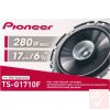 Pioneer TS-G1710F 165mm duplakónuszos 280W autóhangszóró pár