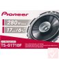   Pioneer TS-G1710F 165mm duplakónuszos 280W autóhangszóró pár