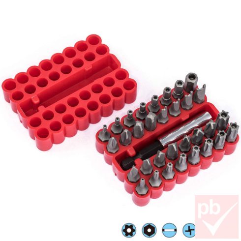 Pro's Kit 8PK-SD009E 34 darabos bit készlet