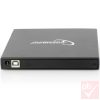 Gembird DVD-USB-02 fekete külső USB DVD író-olvasó meghajtó