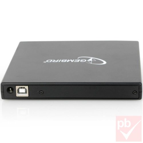 Gembird DVD-USB-02 fekete külső USB DVD író-olvasó meghajtó