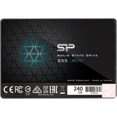 Silicon Power S55 240GB SATA SSD meghajtó