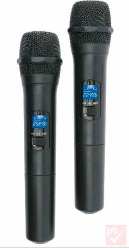 SAL vezeték nélküli 2db-os karaoke mikrofon szett