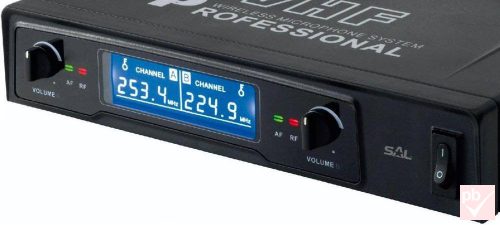 SAL vezeték nélküli 2db-os karaoke mikrofon szett