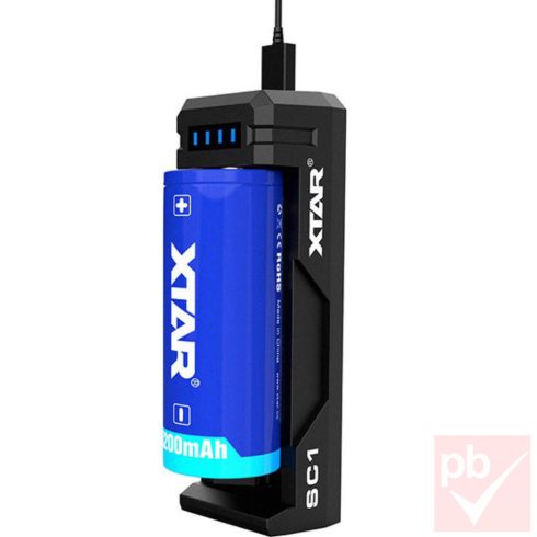 Xtar SC1 1x18650 akkumulátor töltő