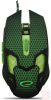 Esperanza MX207 Cobra zöld USB gamer egér