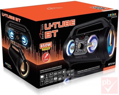 Media-Tech U-Tube Bluetooth multimédiás lejátszó