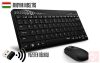 Rapoo 8000s fekete vezeték nélküli billentyűzet + egér szett