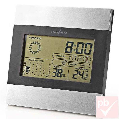 Nedis WEST102GY LCD időjárásállomás