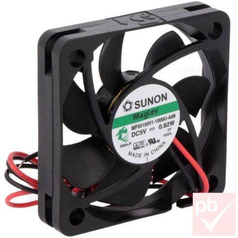 Sunon MF50100V1-1000U-A99 ventilátor (5V DC 0.82W 50x50x10mm)