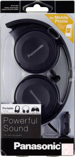 Panasonic PS összehajtható headset okostelefonhoz (fekete)