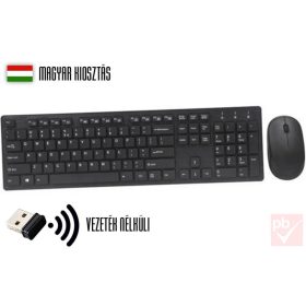   Silverline WKM1618 vezeték nélküli billlentyűzet + egér szett