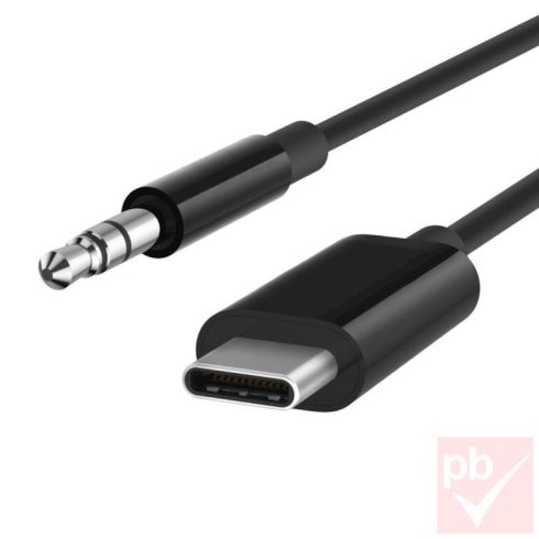 Vcom CU440 USB Type-C - 3.5mm jack összekötő kábel 1.0m