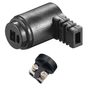 Hangfal DIN aljzat, lengő, 90°-os, csavarral szerelhető