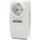 Delight 55122 hálózati USB töltő 2db aljzattal + hálózati aljzat