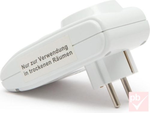 Delight 55122 hálózati USB töltő 2db aljzattal + hálózati aljzat