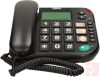 Maxcom KXT480 vezetékes senior telefon (fekete)
