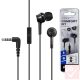 Panasonic Comfort Fit fülhallgató mikrofonnal (fekete)