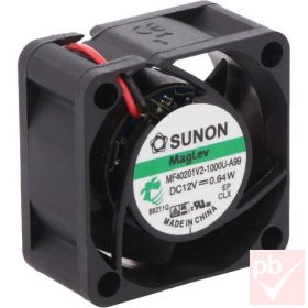   Sunon MF40201V2-1000U-A99 ventilátor (12V DC 0.64W 40x40x20mm)