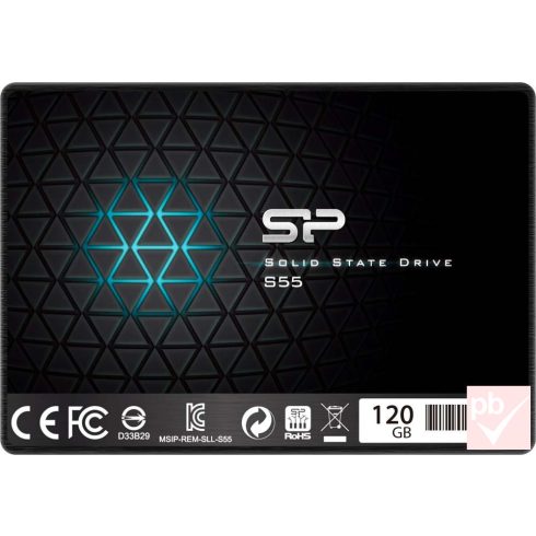 Silicon Power S55 120GB SATA SSD meghajtó