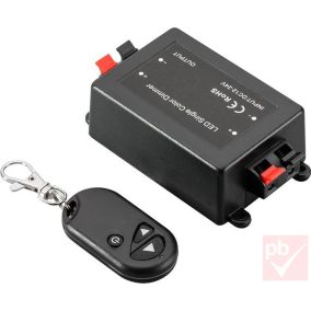   GTV LD-DIMLED-10 LED fényerőszabályzó távvezérlővel (12/24V DC, 90/180W)