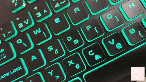 Kolink K3203C USB RGB LED billentyűzet (fekete, HUN)