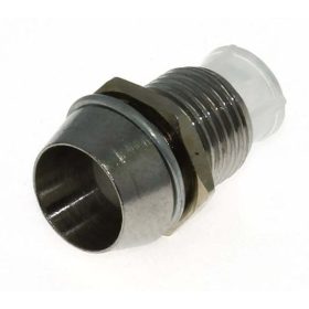 LED foglalat, 5mm, furatba szerelhető, krómozott réz