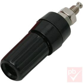 Banán aljzat, beépíthető, 4mm, fekete, v4 (hosszú)