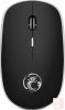 iMICE G-1600 csendes vezeték nélküli optikai egér (fekete)