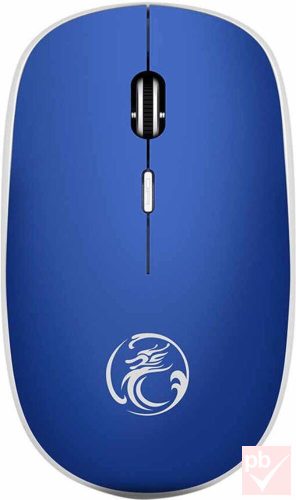 iMICE G-1600 csendes vezeték nélküli optikai egér (kék)