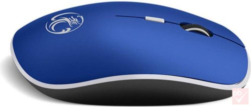 iMICE G-1600 csendes vezeték nélküli optikai egér (kék)