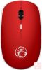 iMICE G-1600 csendes vezeték nélküli optikai egér (piros)
